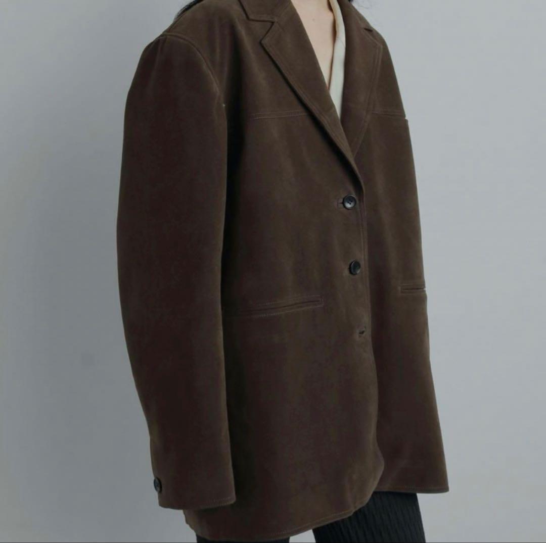 anuke アンヌーク Eco Suede Jacket エコスエードジャケット - メルカリ