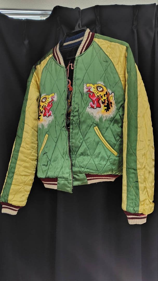 東洋 スカジャン スペシャル 世界500着限定 港商 龍×笹虎 - メルカリ