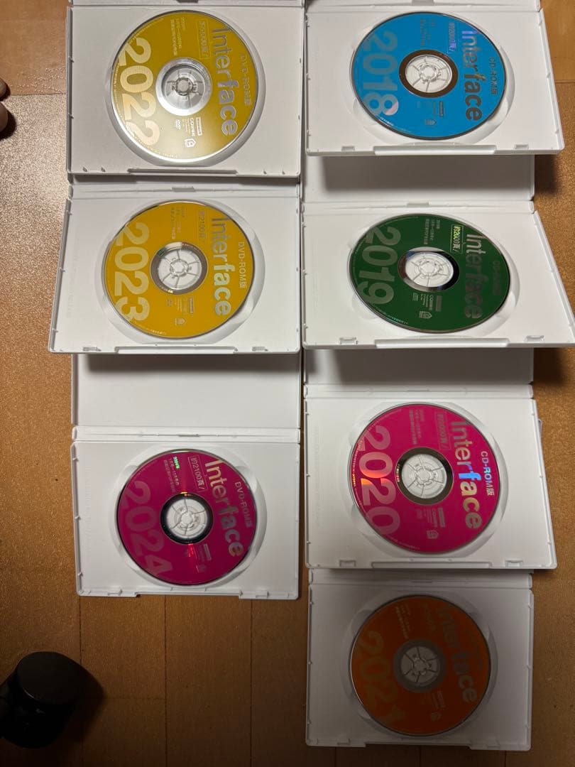 インターフェース Interface DVD 7セット 2018-2024 - メルカリ
