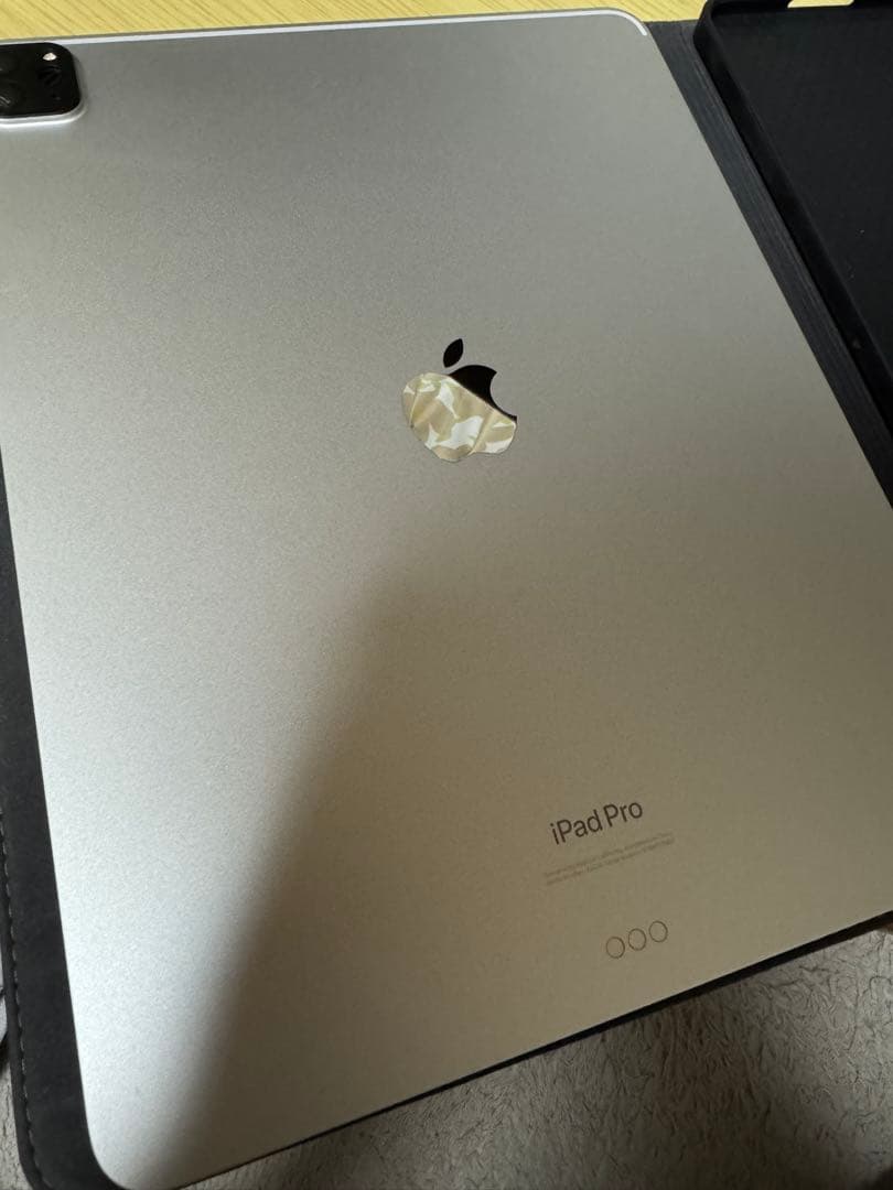 極美品 iPad Pro 12.9 第6世代128GBシルバー 箱・本革ケース付