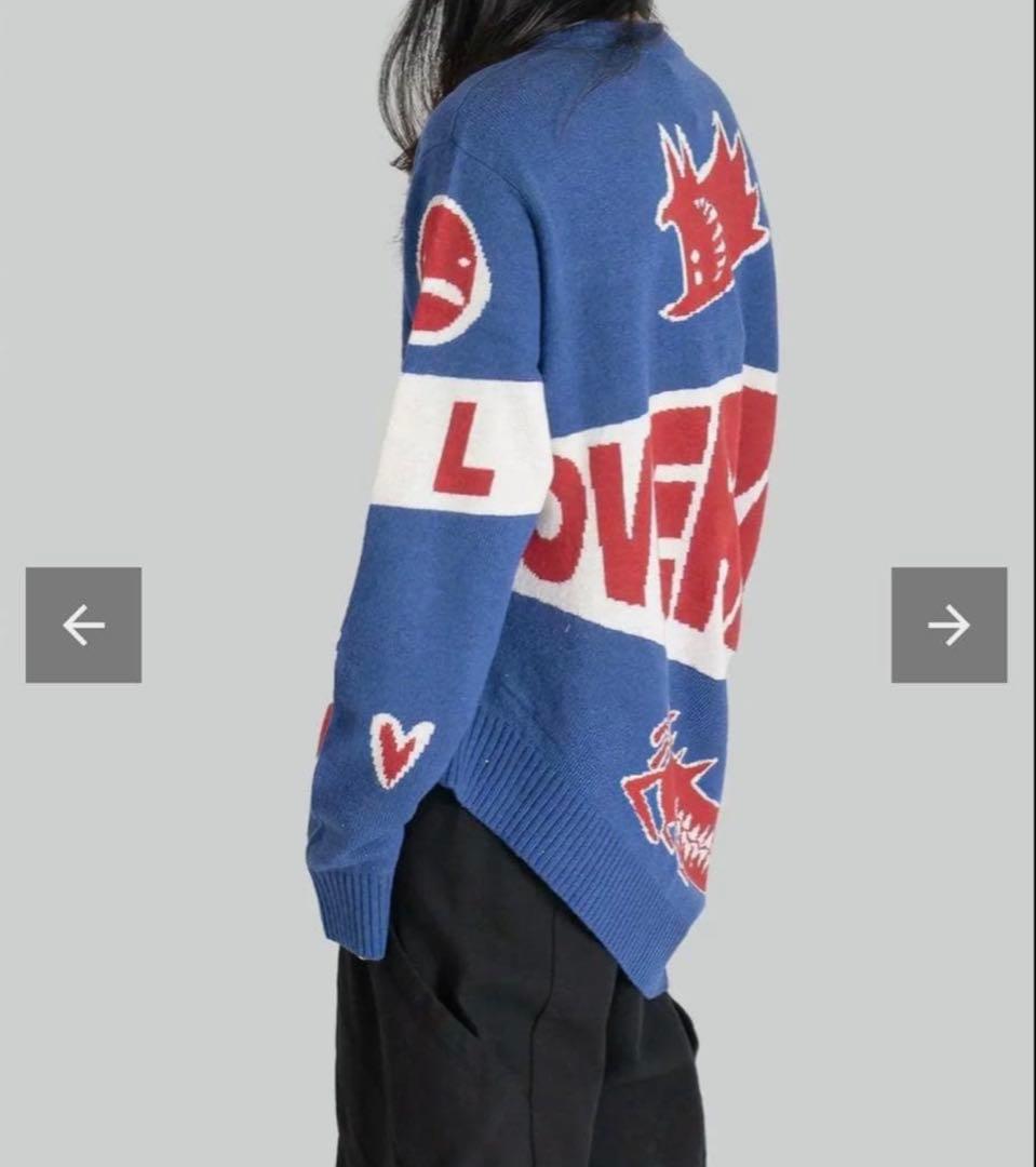 Charles Jeffrey Loverboy ニット 値下げ交渉受付 - メルカリ