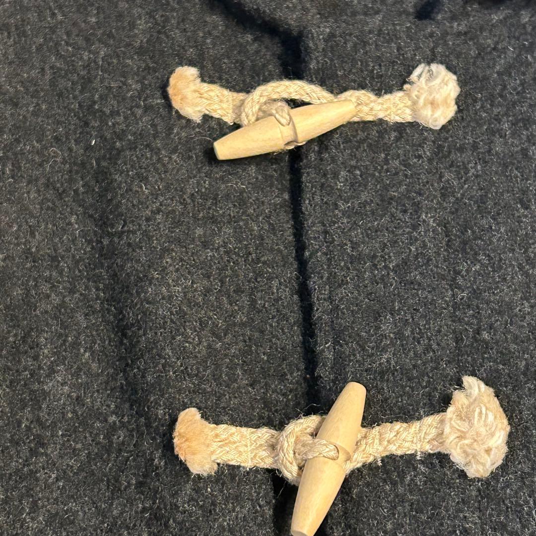 美品】グラッドハンド ダッフルコート M チャコールグレー 日本製