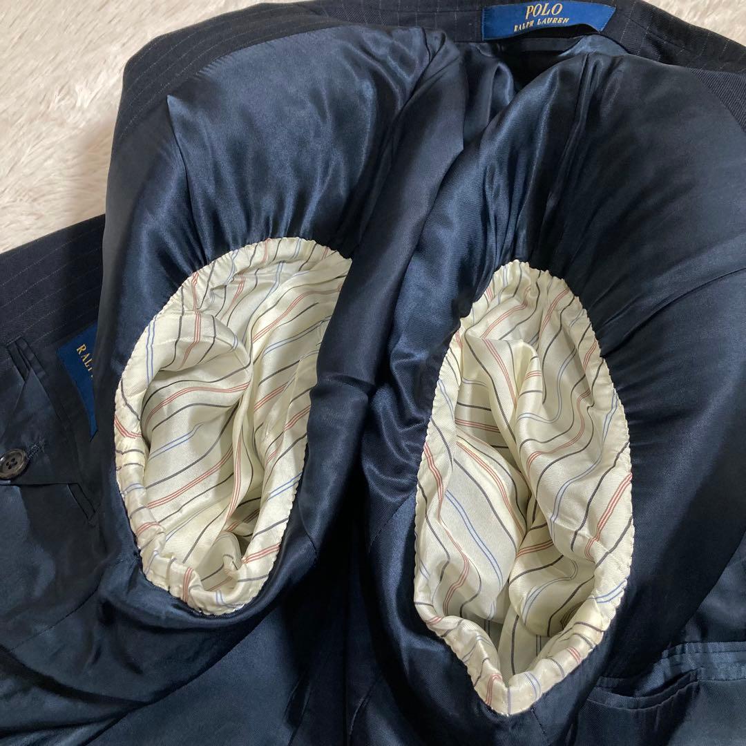 極美品 現行タグ ポロラルフローレン スーツ セットアップ ウール