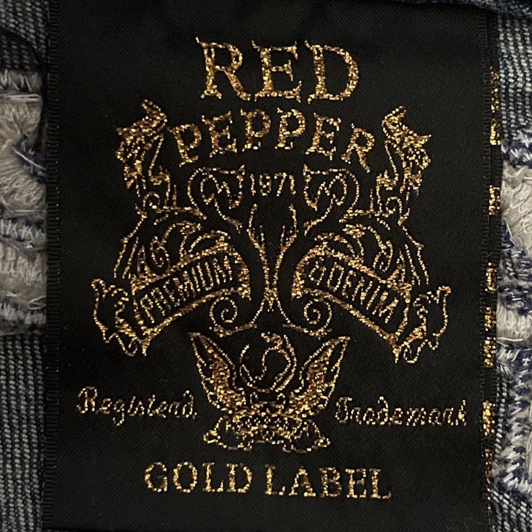 レッドペッパー ウィング刺繍　ブーツカットフレア y2k デニムパンツ　27