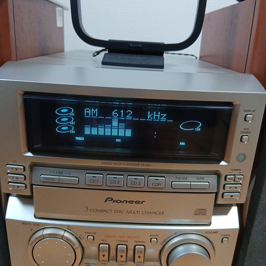 希少】パイオニア XR-MR7 CD-Rミニコンポーネントシステム - メルカリ