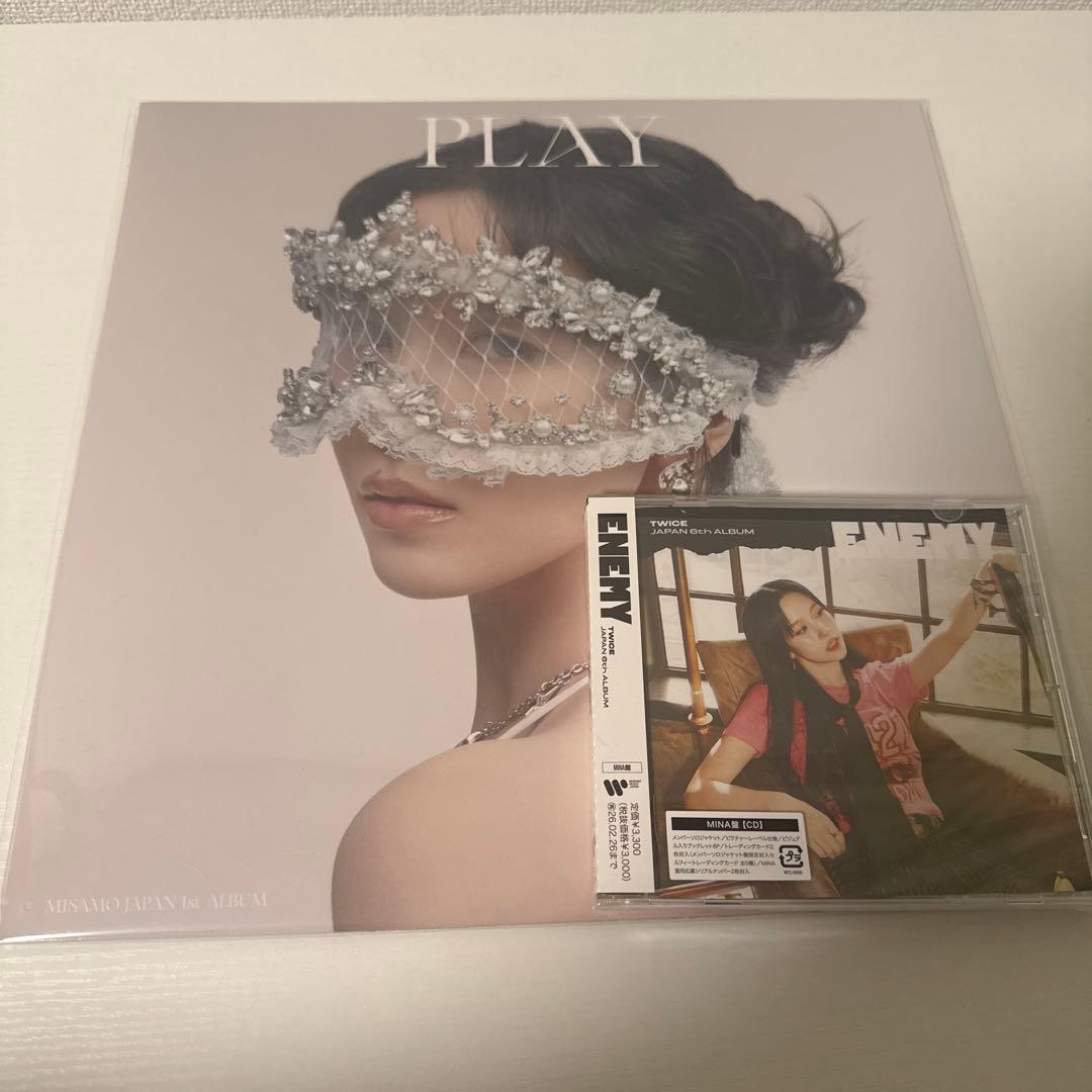TWICE MISAO ENEMY PLAY ミナ盤 2枚 アルバム - メルカリ