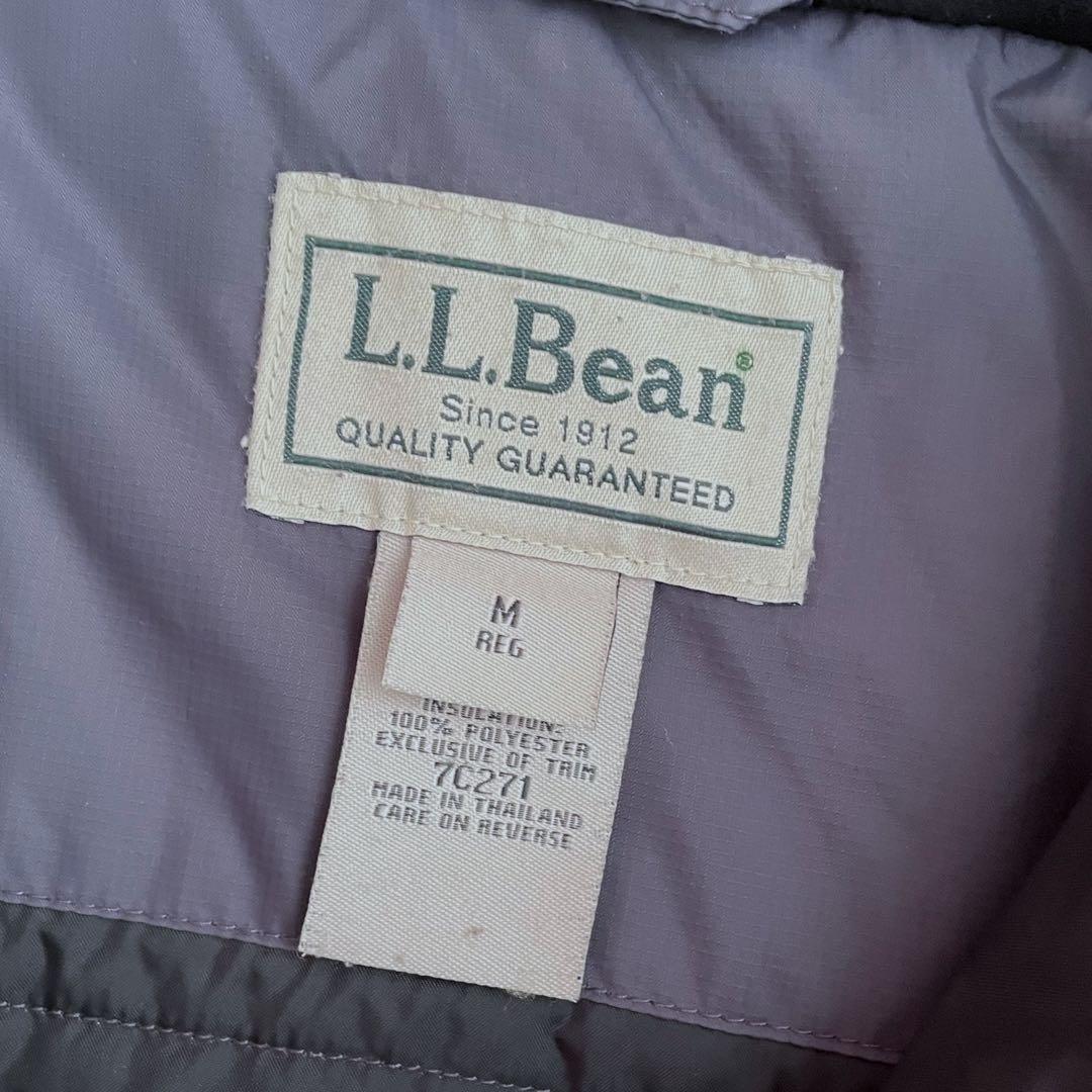 【美品】L.L.Bean エルエルビーン 中綿入り ナイロン マウンテンパーカー