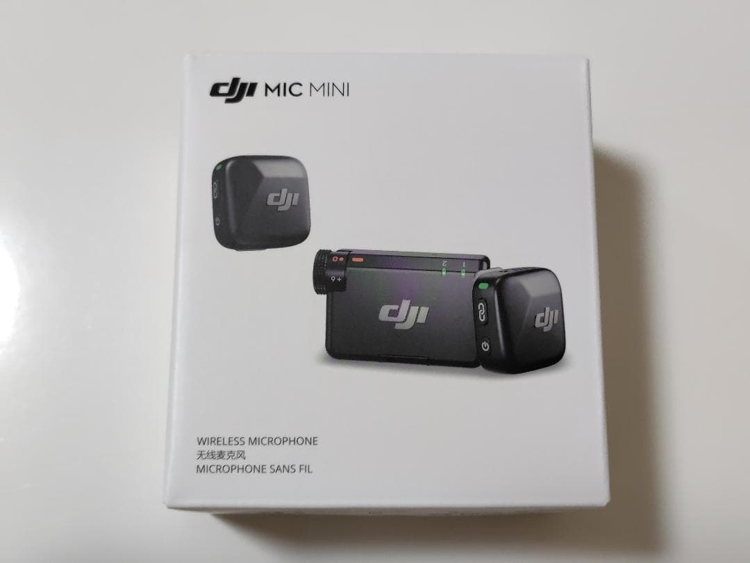 DJI Mic Mini (2TX + 1RX) トランスミッター レシーバー - メルカリ