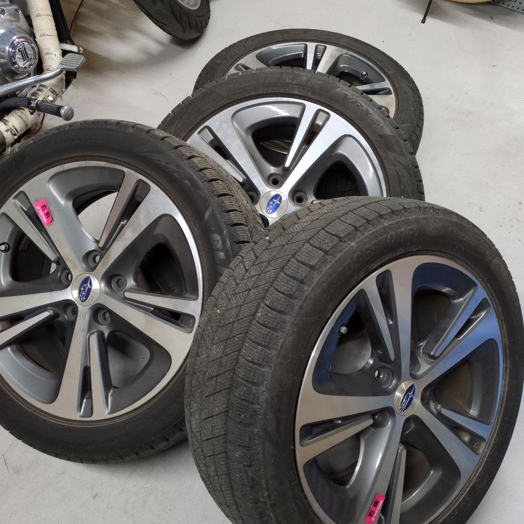 ブリザックVRX3 スタッドレスタイヤ17インチ 4本セット スバル純正 楽天市場】【タイヤ交換可能】 在庫あり 4本セット 17インチ 215/55R17