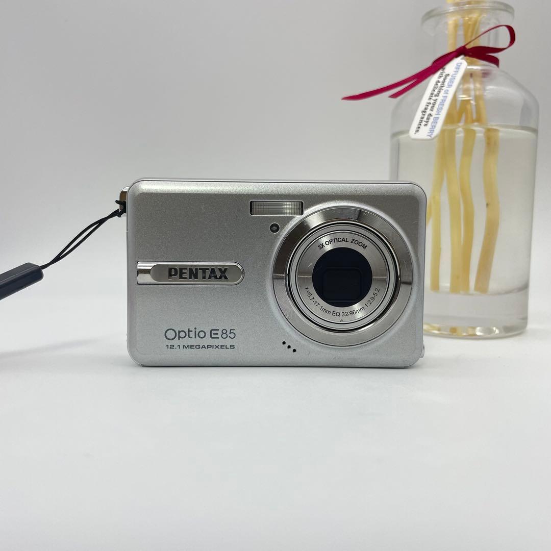 スマホ転送OK✨PENTAX Optio E85✨動作確認済 可愛すぎるコンデジ