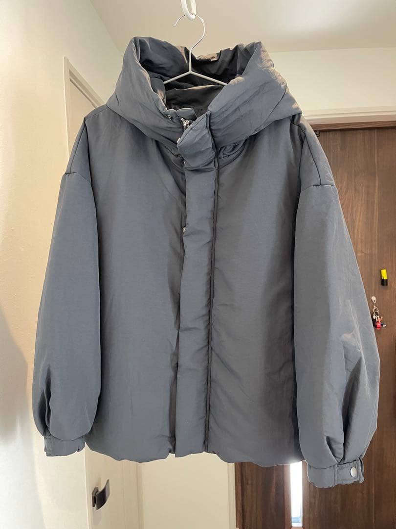 MIDIUMISOLID フード付きパディングブルゾン　試着のみ