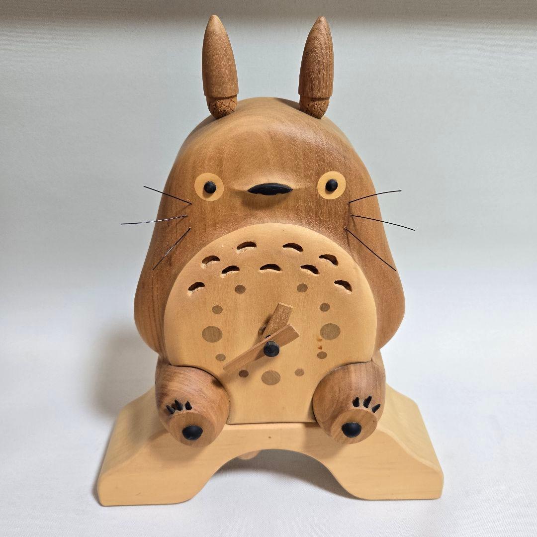 ジャンク/希少✨となりのトトロ置き時計木に座るトトロスタジオジブリ