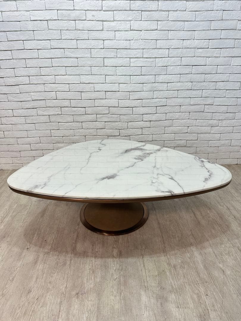 【東京23区配送無料】ミッドセンチュリー　センター　テーブル　大理石　コーヒー