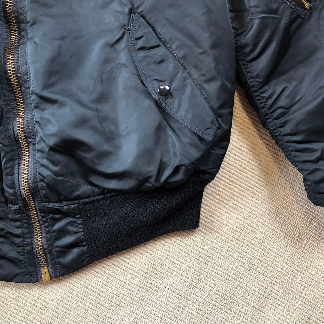 XL 米国製 70s 80s ALPHA アルファ MA-1 フライトジャケット - メルカリ