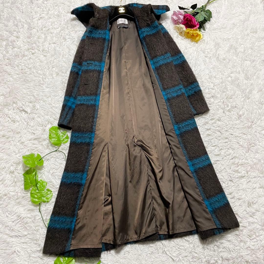 新品同様✨フレイアイディー アルパカシャギーステンカラーコート