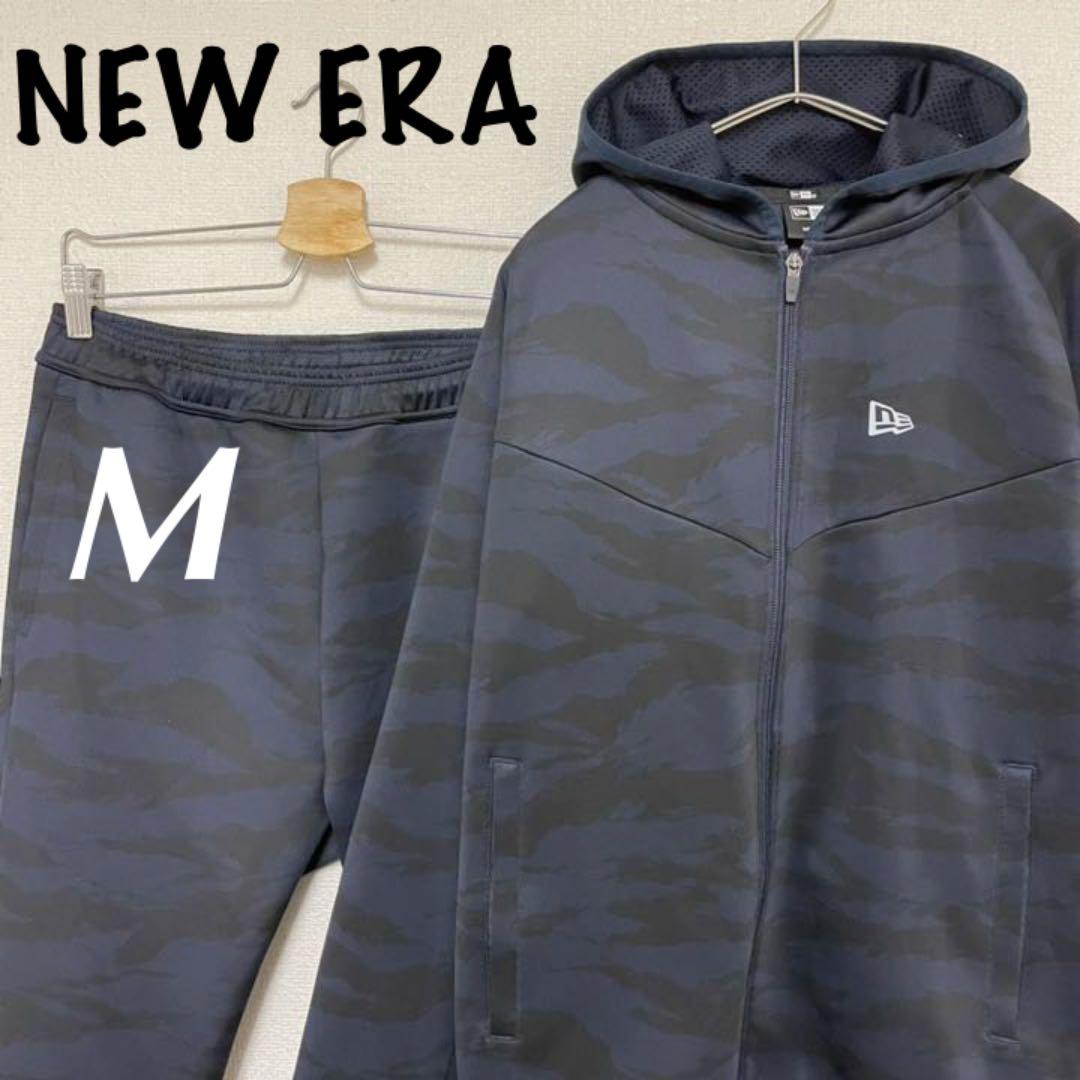 美品】NEW ERA ニューエラ ジャージ 上下 セットアップ カモフラ 迷彩