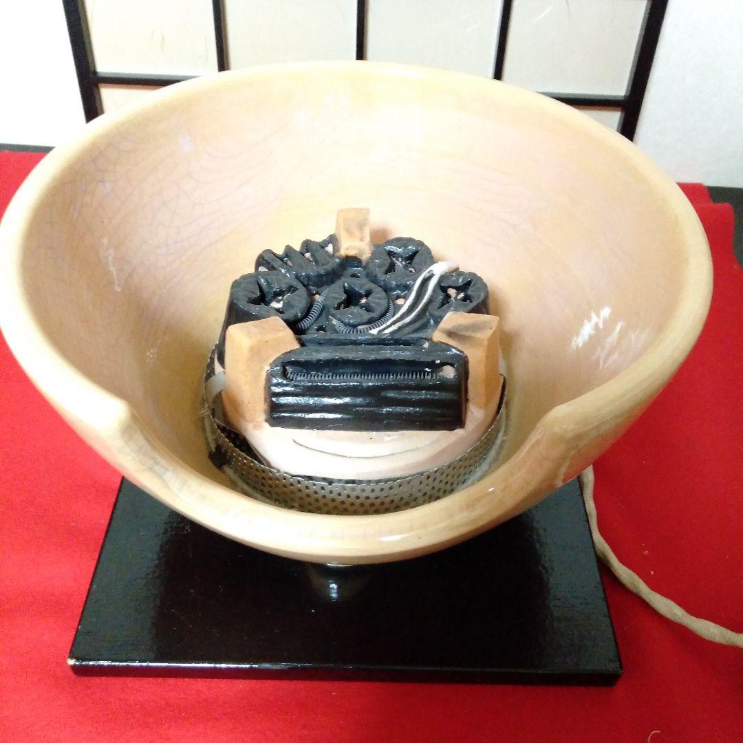 薩摩琵琶色　野々田式風炉型電熱器