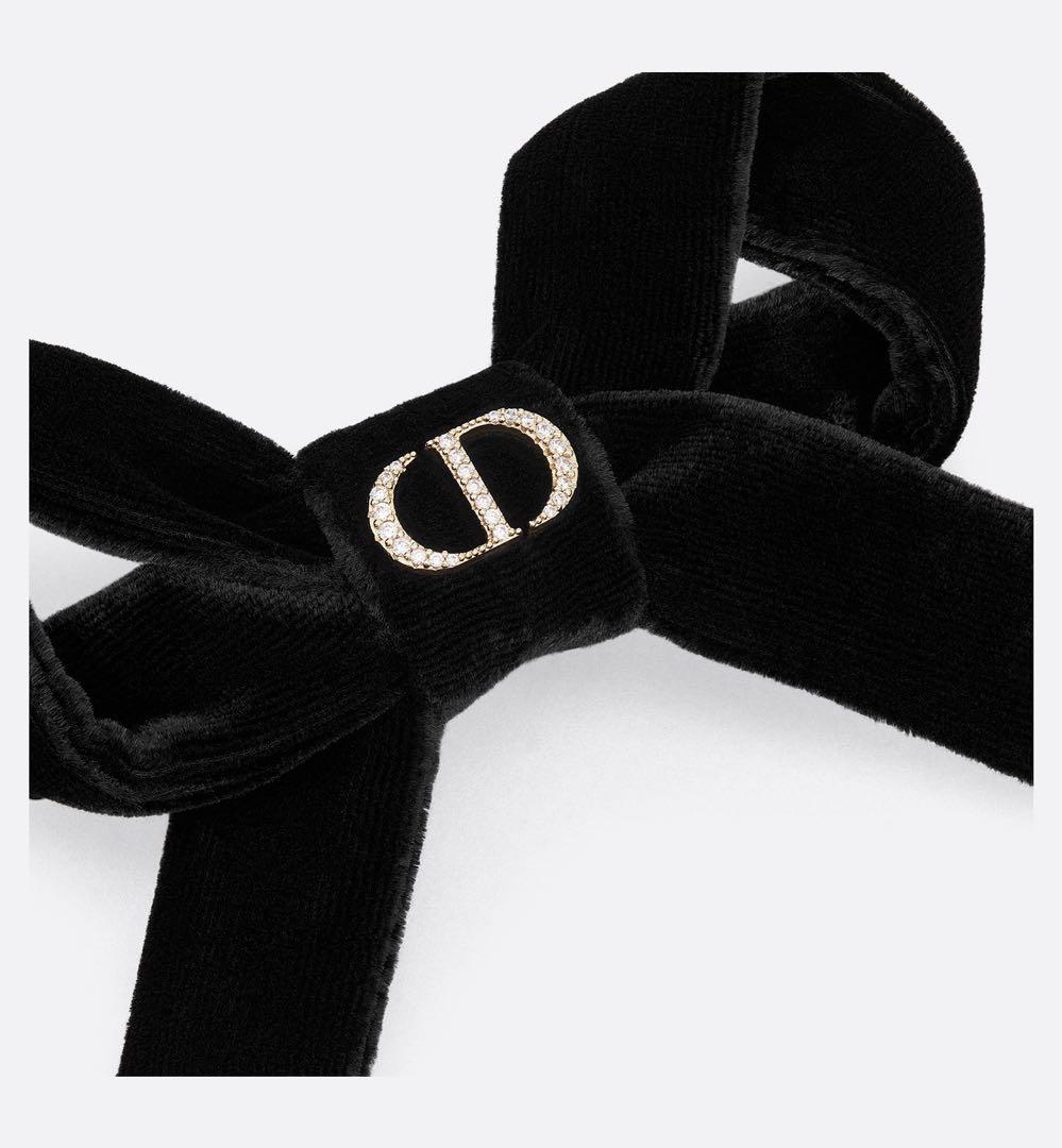 Diorissimo リボンバレッタ ディオール ベルベット - メルカリ