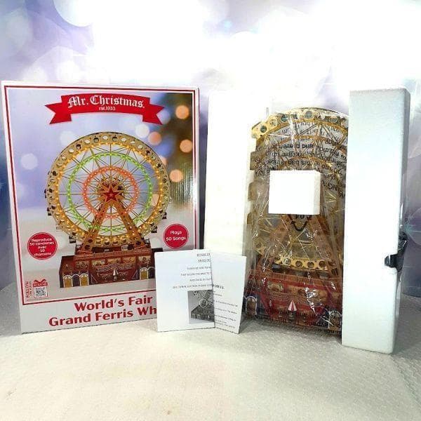 ラスト1点 新品 ミスタークリスマス 観覧車 オルゴール メーカー直