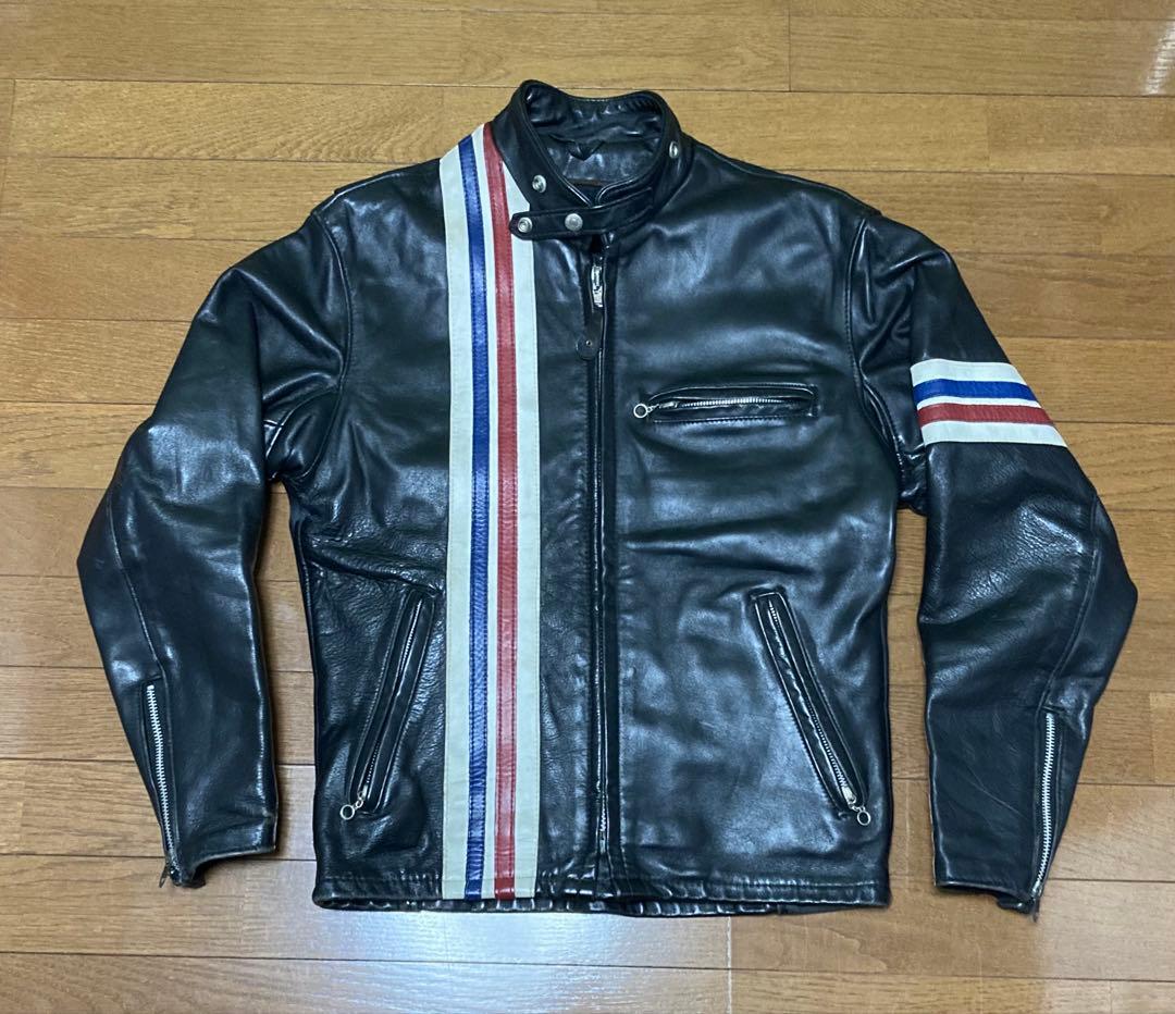 ショット SCHOTT シングルライダース 黒 671H 38 イージーライダー