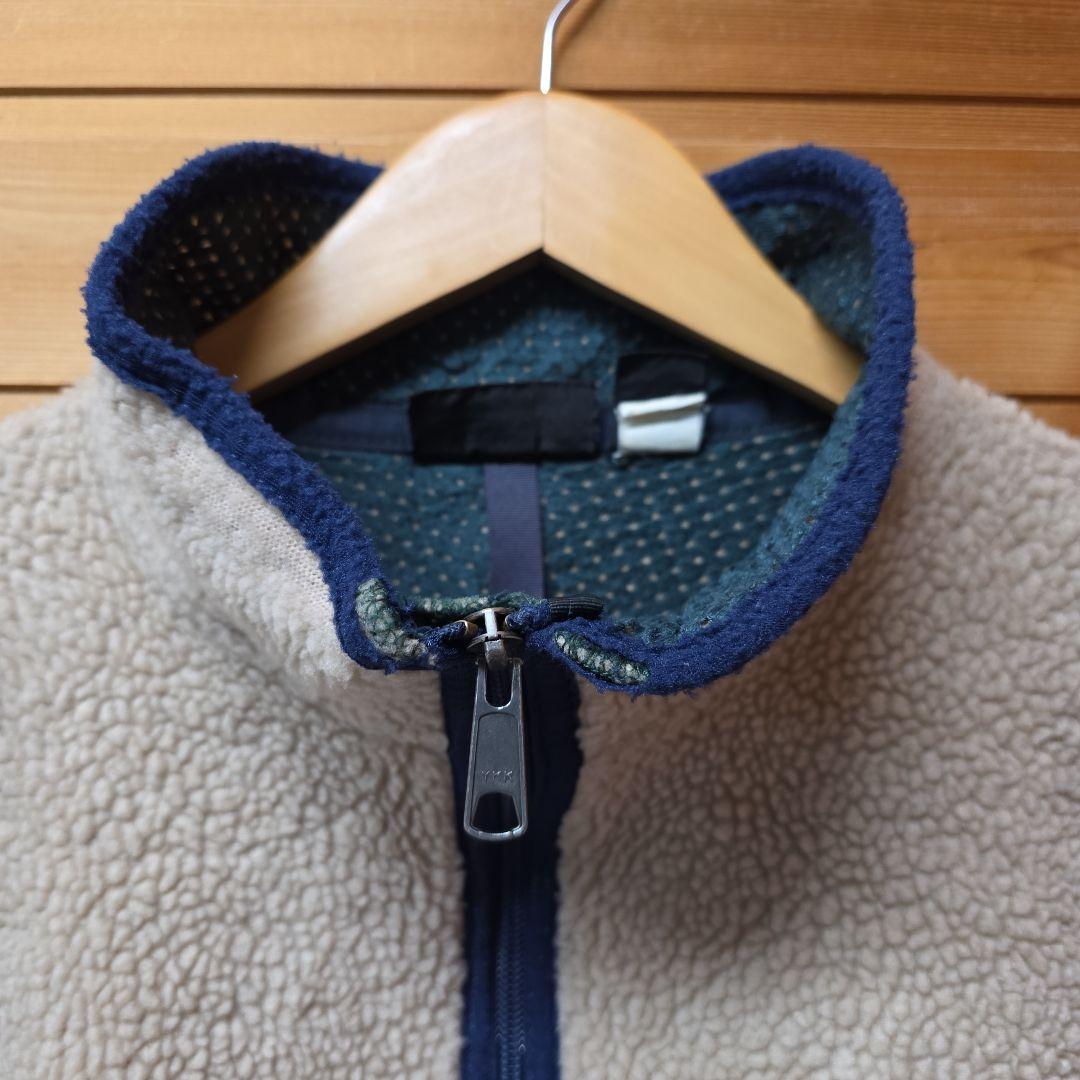 1992～1994年雪なしタグUSA製 パタゴニア ベビーレトロカーディガン L