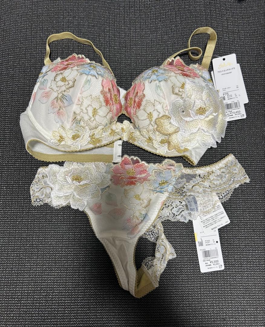 ワコール サルート 24SS 03G PTJ403 TバックL ブラF75 - メルカリ