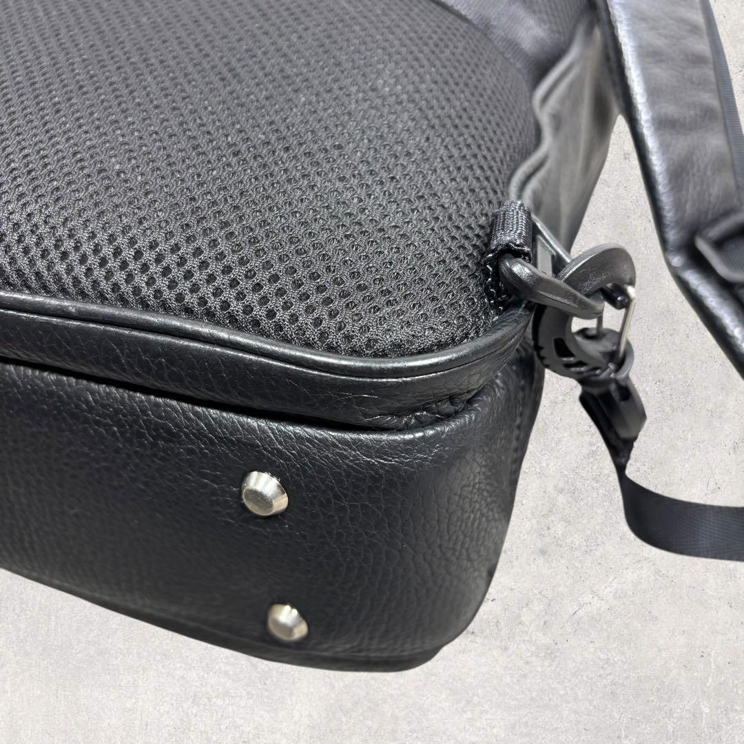 タッツン様専用ultima TOKYO レザー ビジネスリュック 2way 黒 - メルカリ