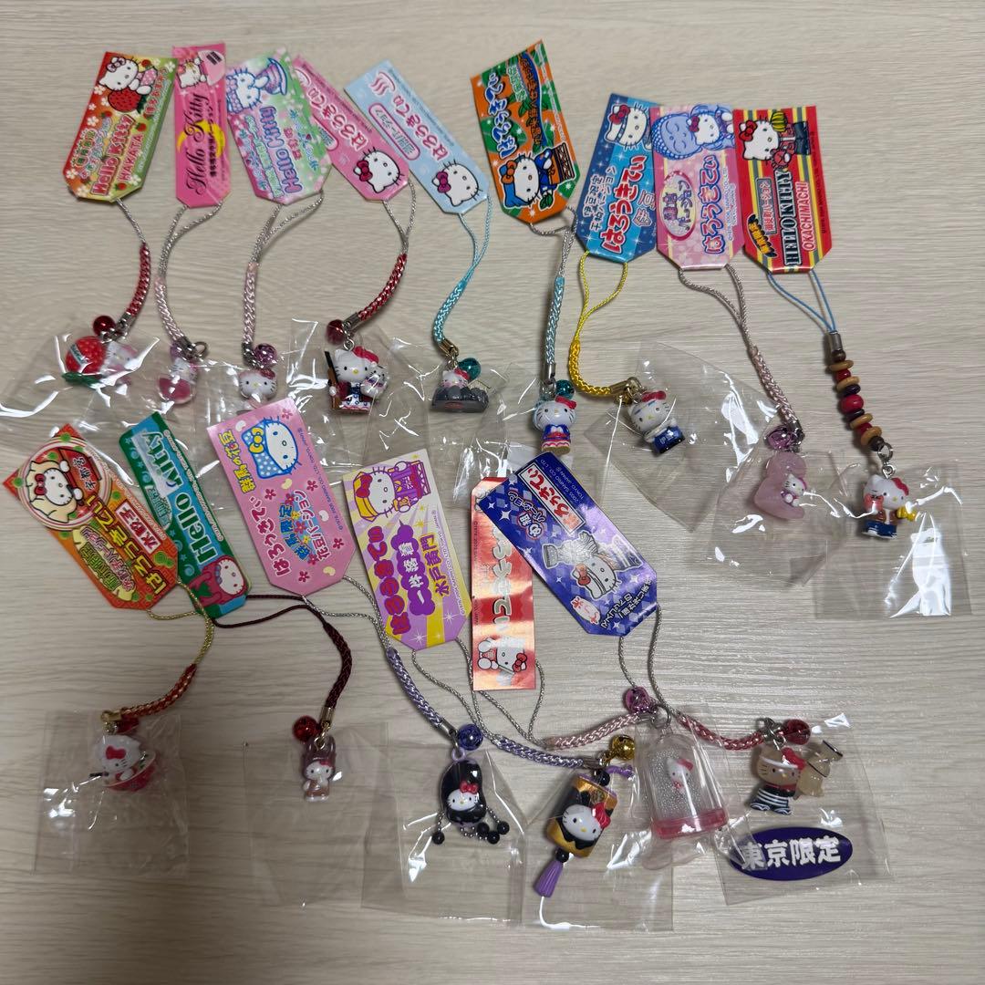 レア】 ご当地キティ 根付 15個セット - メルカリ