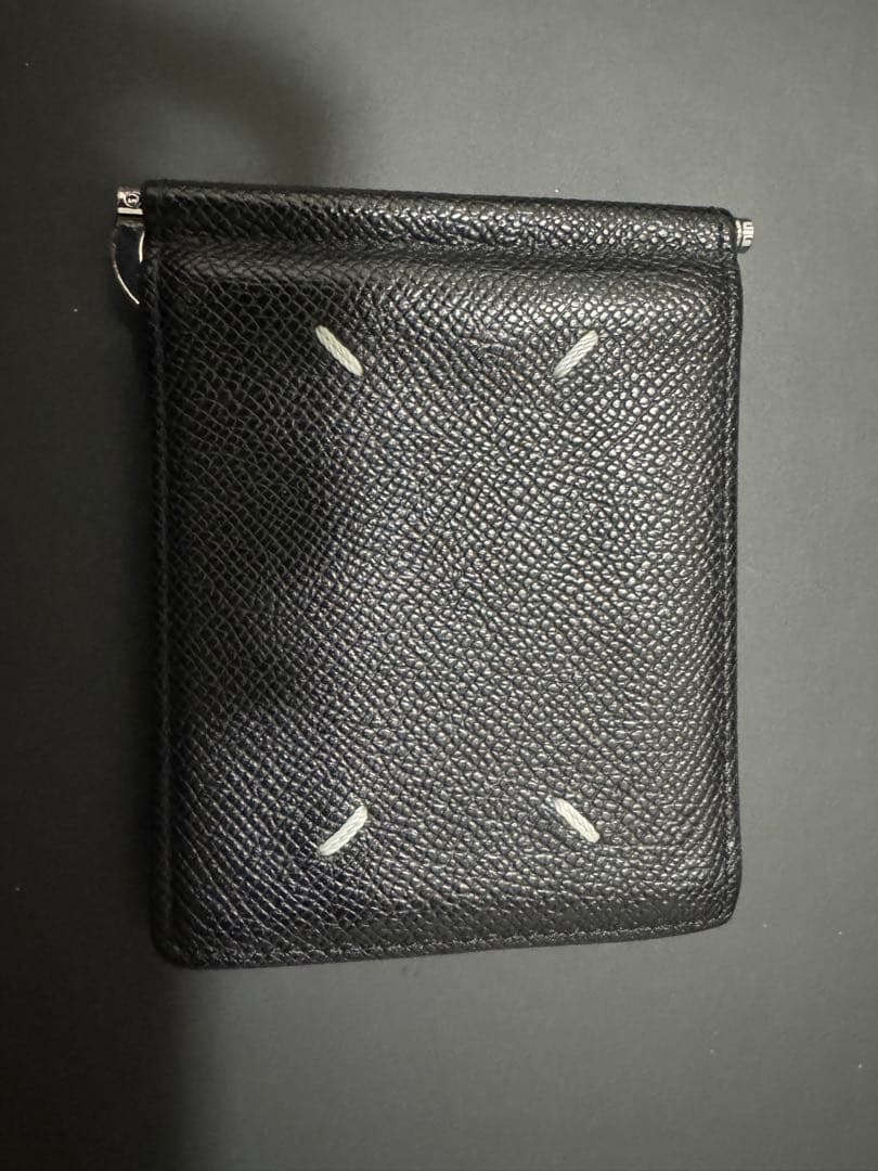 Maison Margielaマネークリップ 関税込☆MAISON MARGIELA☆Stitch マネークリップ 財布 ロゴ☆ (Maison
