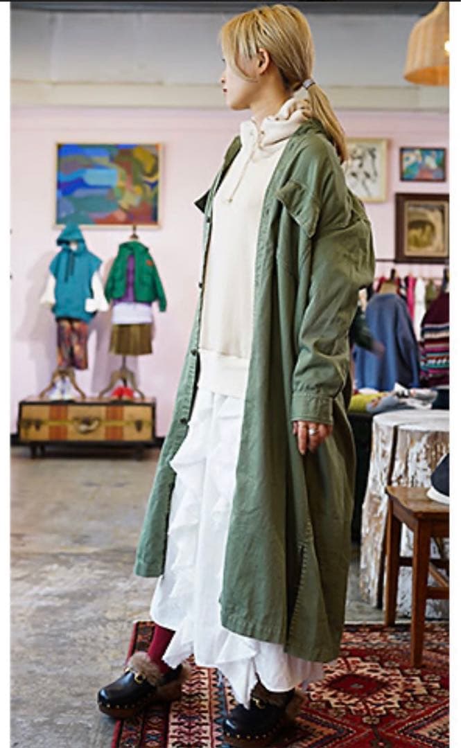 ゴートゥーハリウッド ユラユラドッキングワンピース 白 オフホワイト