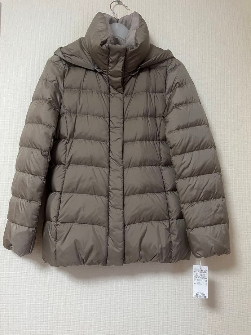 23区洗える ダウンコート38訳あり ニジュウサンク 23区 【洗える】シレータフタ ロング ダウンコート