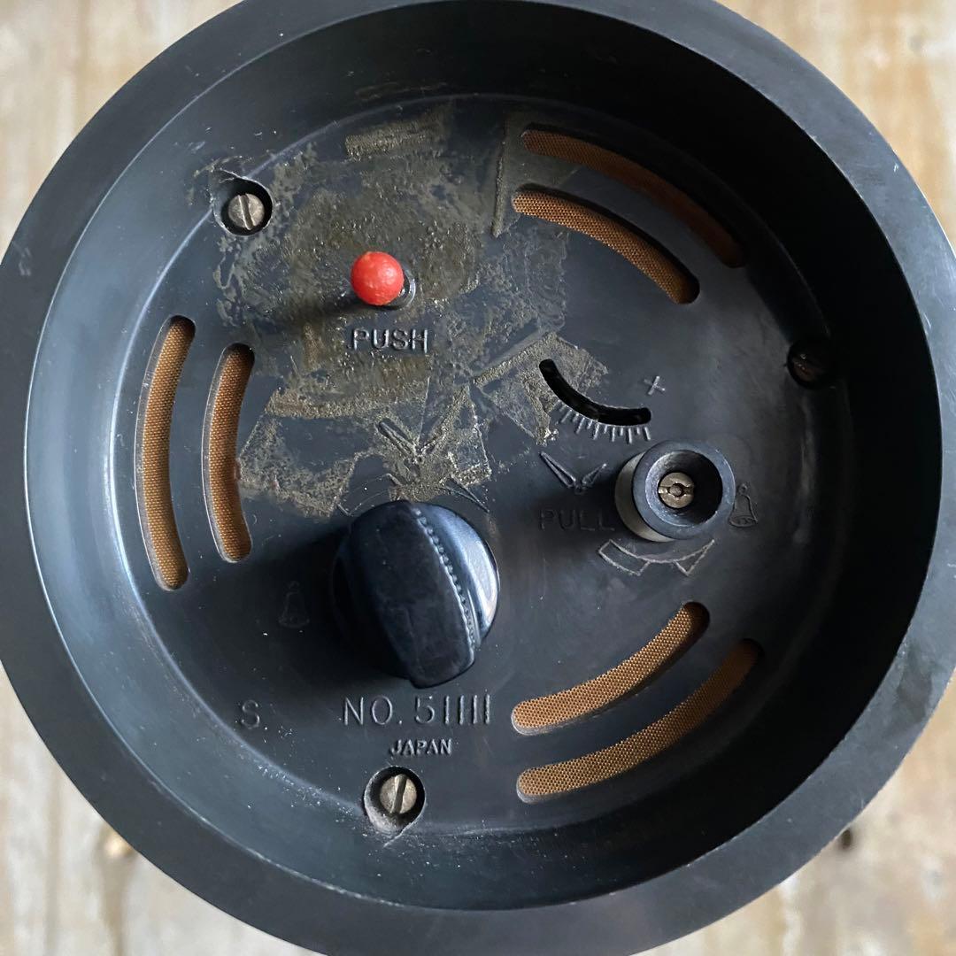 CITIZEN 手巻き式置時計 昭和レトロ スペースエイジ NO.51111 - メルカリ