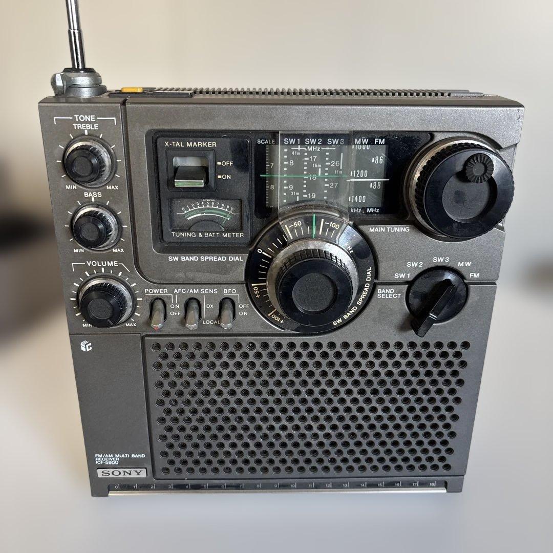 り*ご様 SONY ICF-5900 スカイセンサー　マルチバンドレシーバー