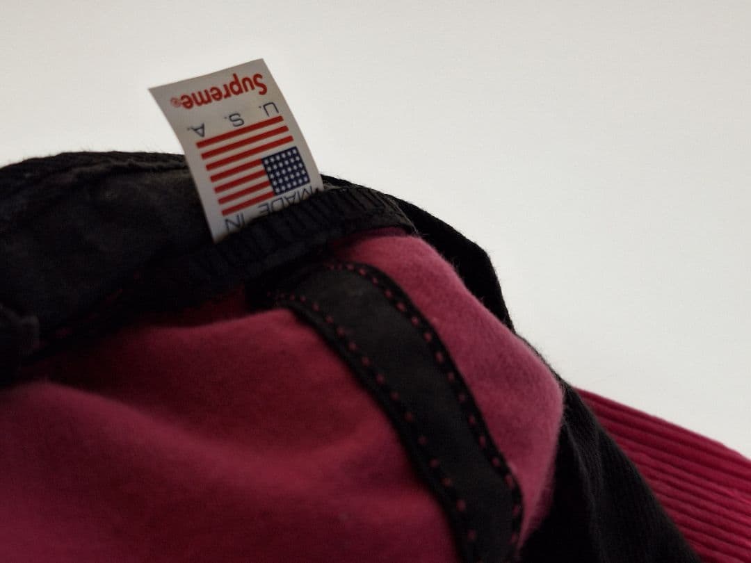 【レア】Supreme　Corduroy　Classic Logo　\"Pink\"