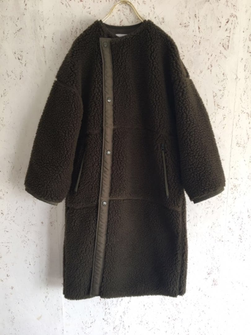 HYKE ハイク ボアコート - メルカリ