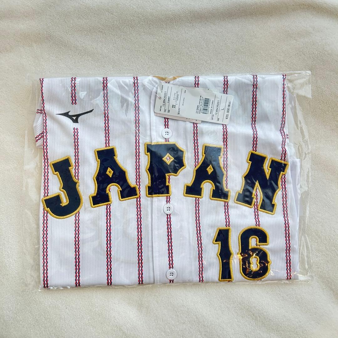 2026年WBC 日本代表 レプリカユニフォーム 16 大谷翔平 Lサイズ - メルカリ