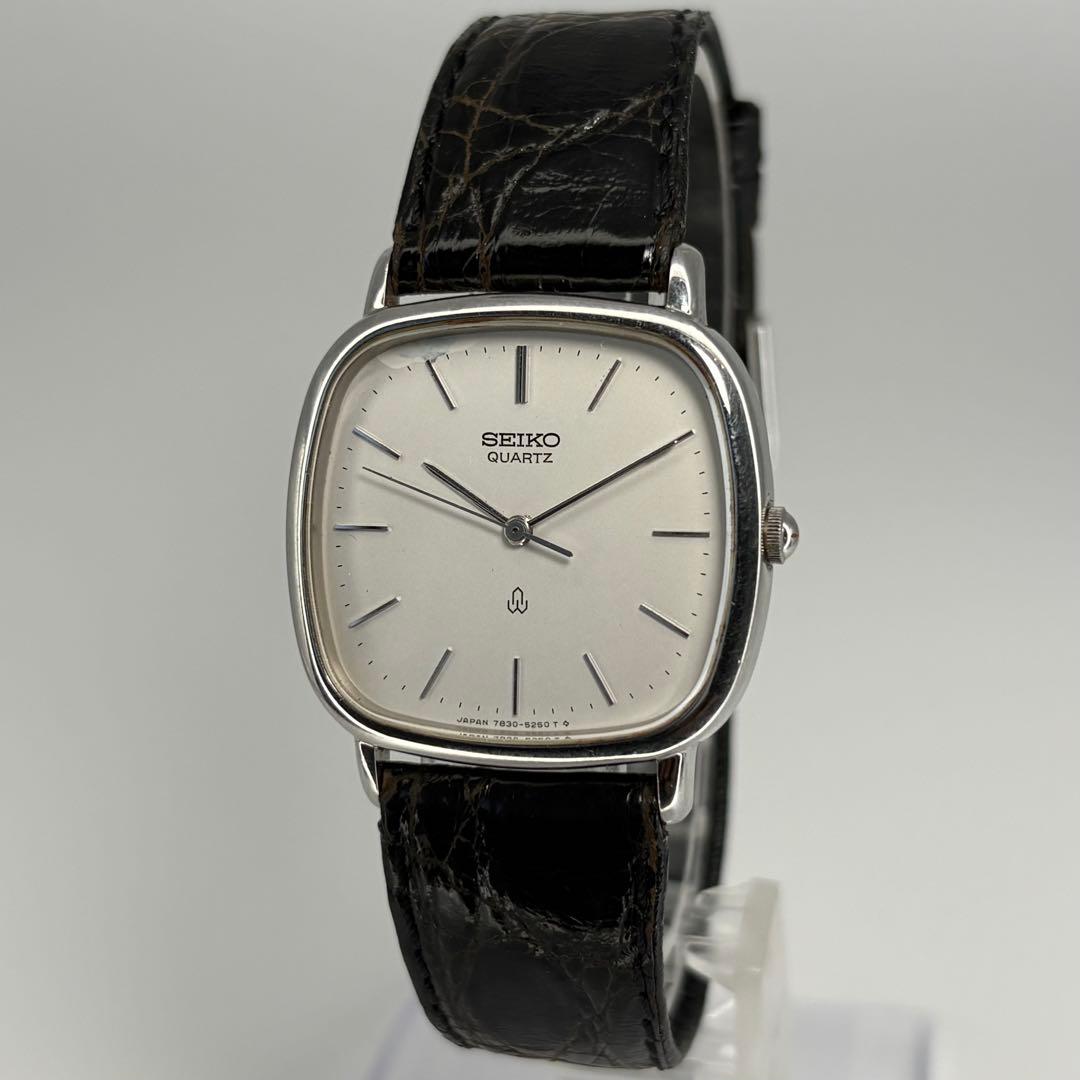 SEIKO セイコー 7830-5220 クォーツ腕時計 80s 電池交換済 - メルカリ
