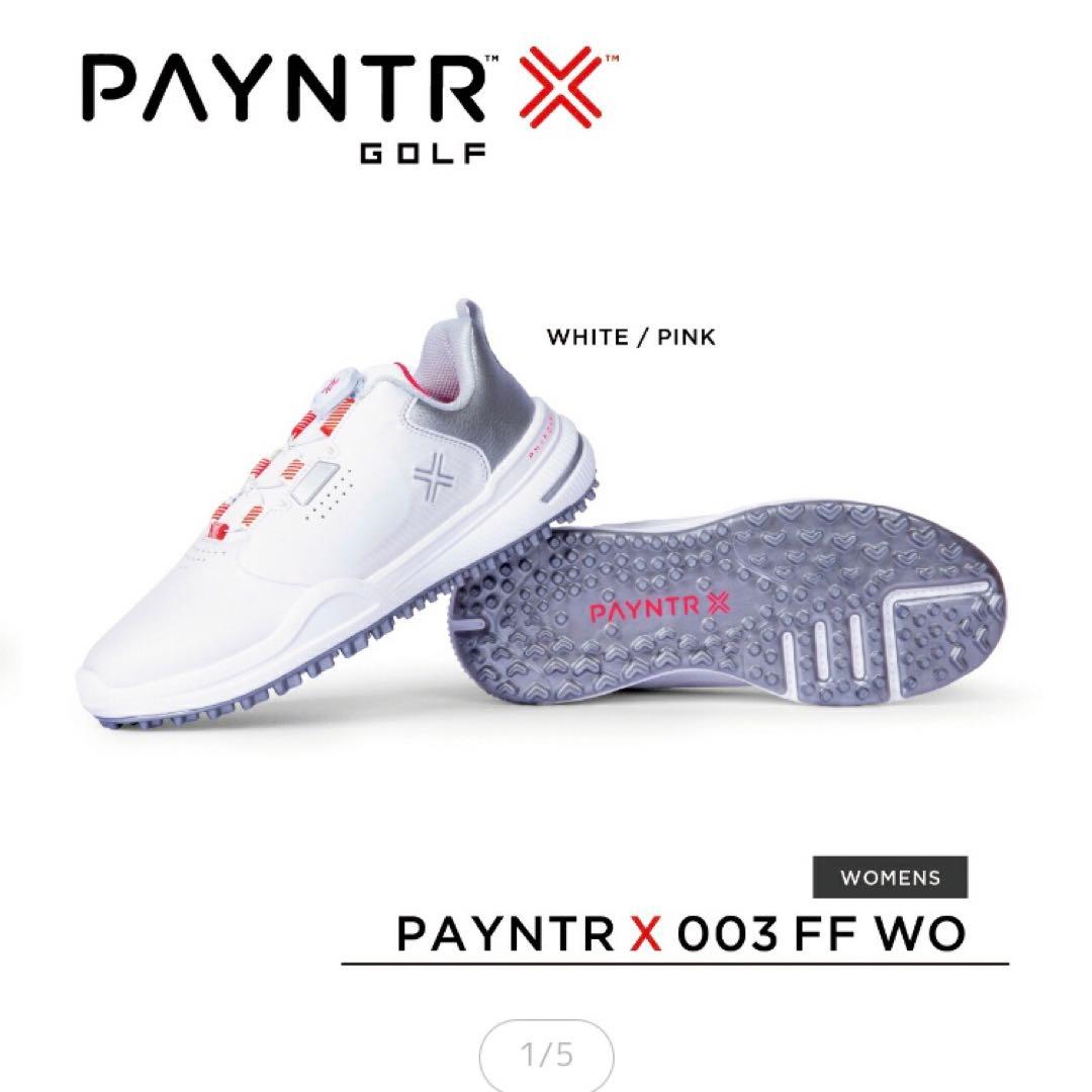 PAYNTR X 003 FF WO ゴルフシューズ ホワイト/ピンク　23.5 楽天市場】【レディース用】 ペインターゴルフ ゴルフシューズ