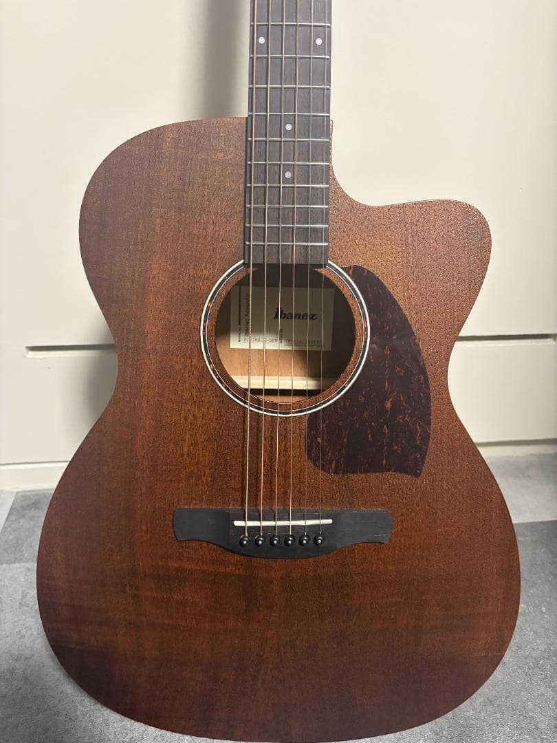 【ほぼ新品・調整済】Ibanez PC12MHCE-OPN 調整済で弾きやすい Ibanez / PC12MHCE アコギ初心者セット : 伊藤楽器