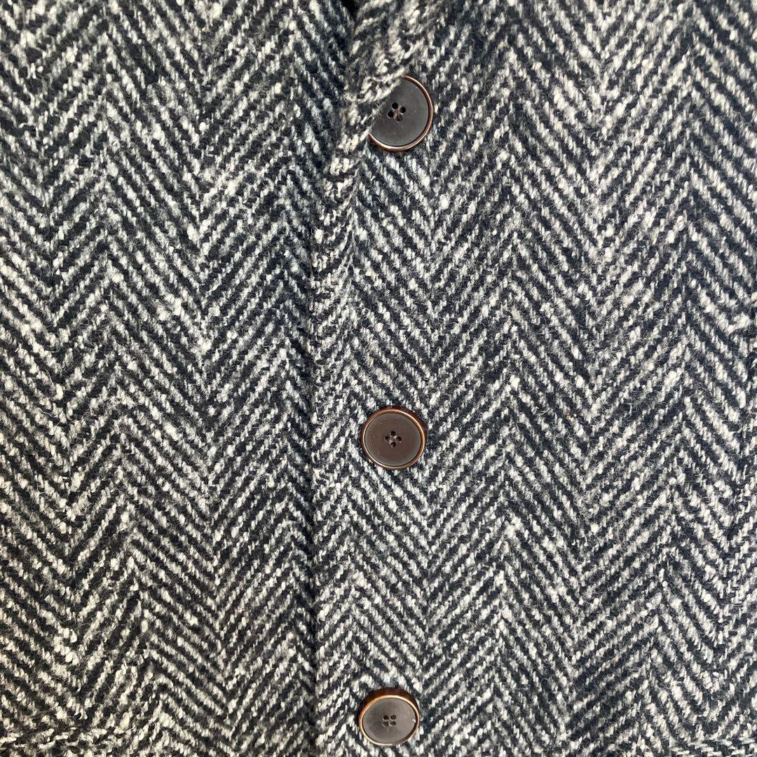イタリア製✨Hevo イーヴォ【M】ミックスツイード ミドル丈　ジャケットコート
