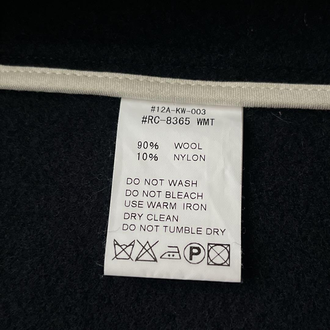 Ayumi【ORCIVAL】 メルトンダッフルコート　ロング　ネイビー