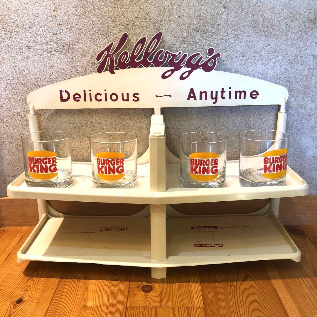 レア！ ケロッグ シェルフ ストアディスプレイ ラック アメトイ 看板