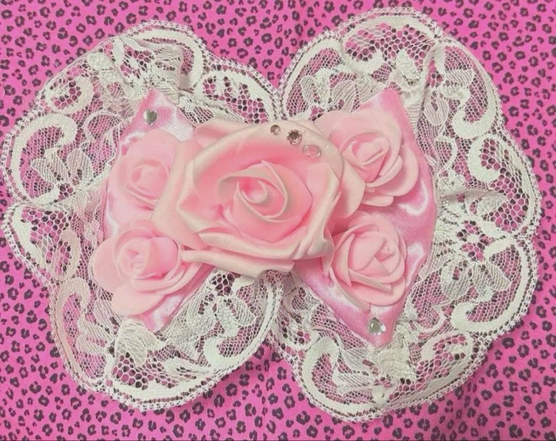 姫ギャル リボン バラ 姫系 平成ギャル盛り髪 ギャル ロリータ 平成GAL