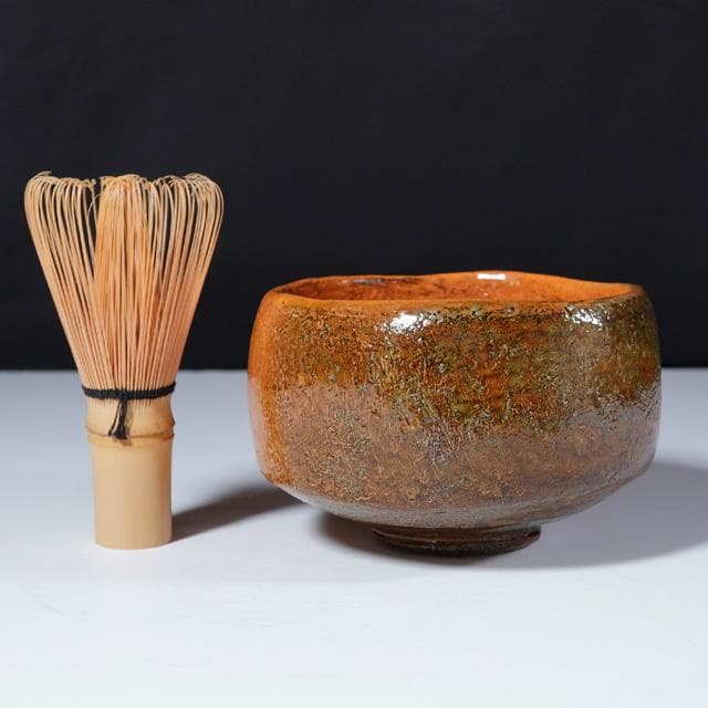 大樋年朗 飴釉茶碗 共箱 茶道具 大樋長左衛門 金沢 抹茶碗 - メルカリ