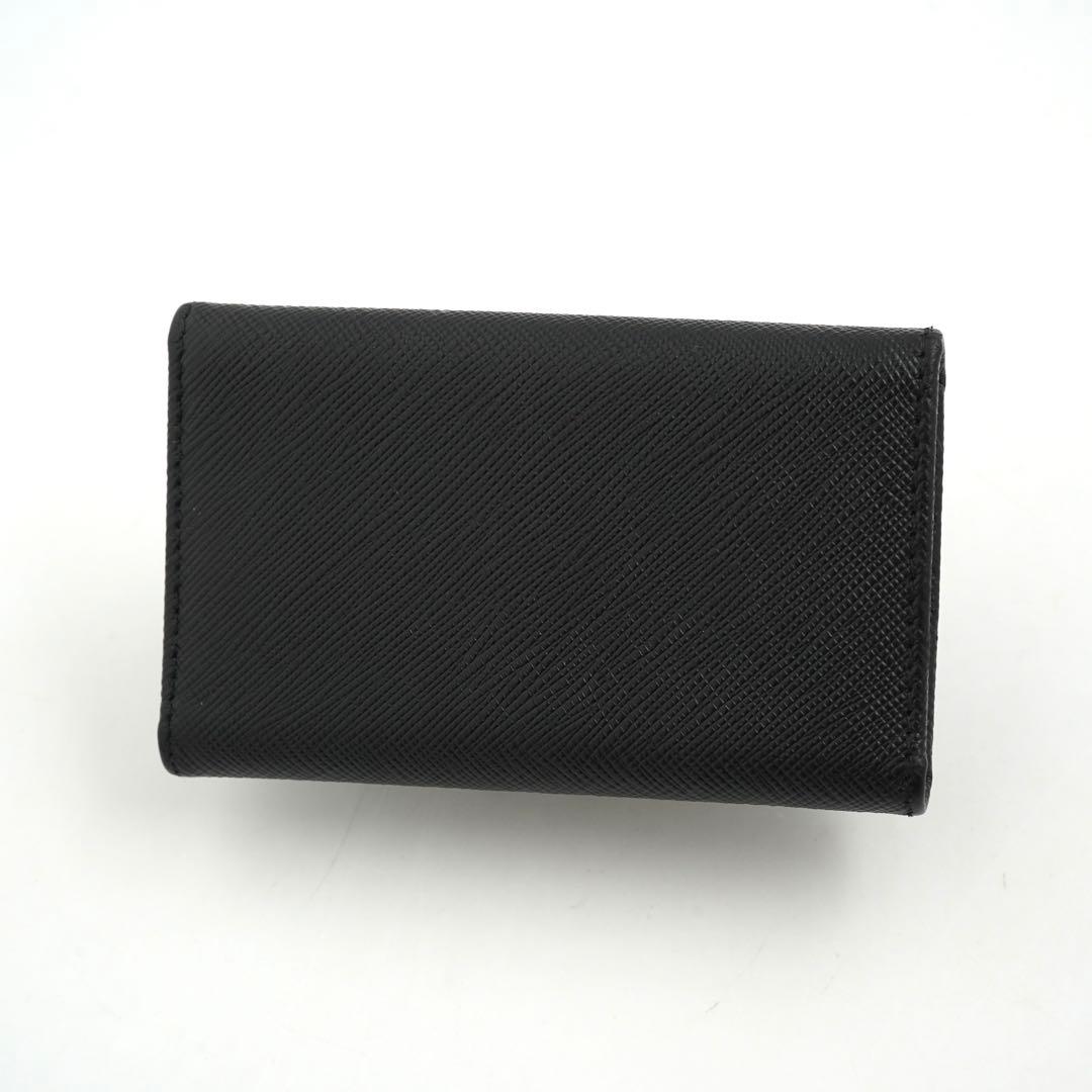 ✨新品未使用・箱保証書付き✨　PRADA キーケース　サフィアーノ　リボン　6連