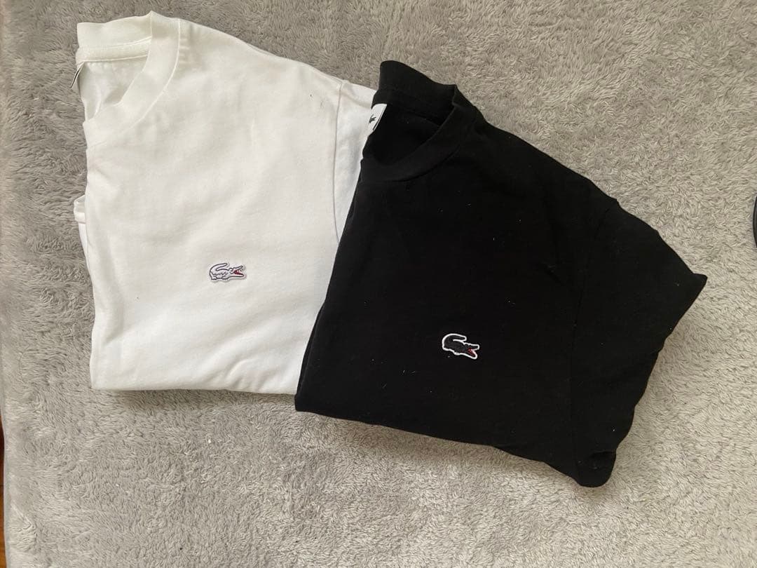 ラコステベーシックロングスリーブTシャツ(2枚セット) LACOSTE（ラコステ） tシャツ ベーシックロングスリーブTシャツ / 長袖