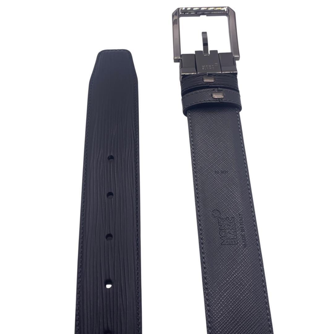 美品 montblance モンブラン　ベルト　リバーシブル　調整可110ｃｍ