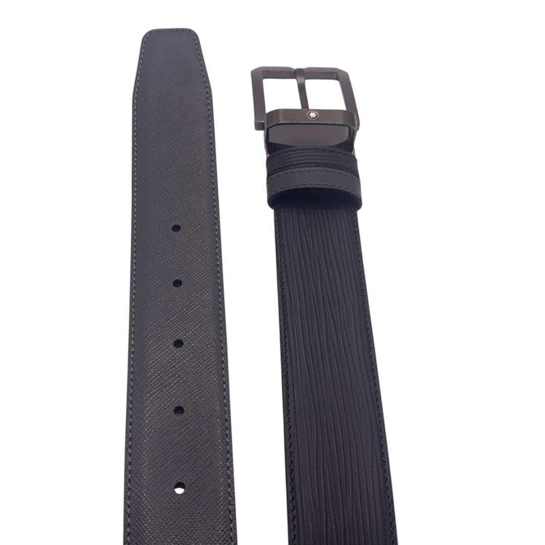 美品 montblance モンブラン　ベルト　リバーシブル　調整可110ｃｍ