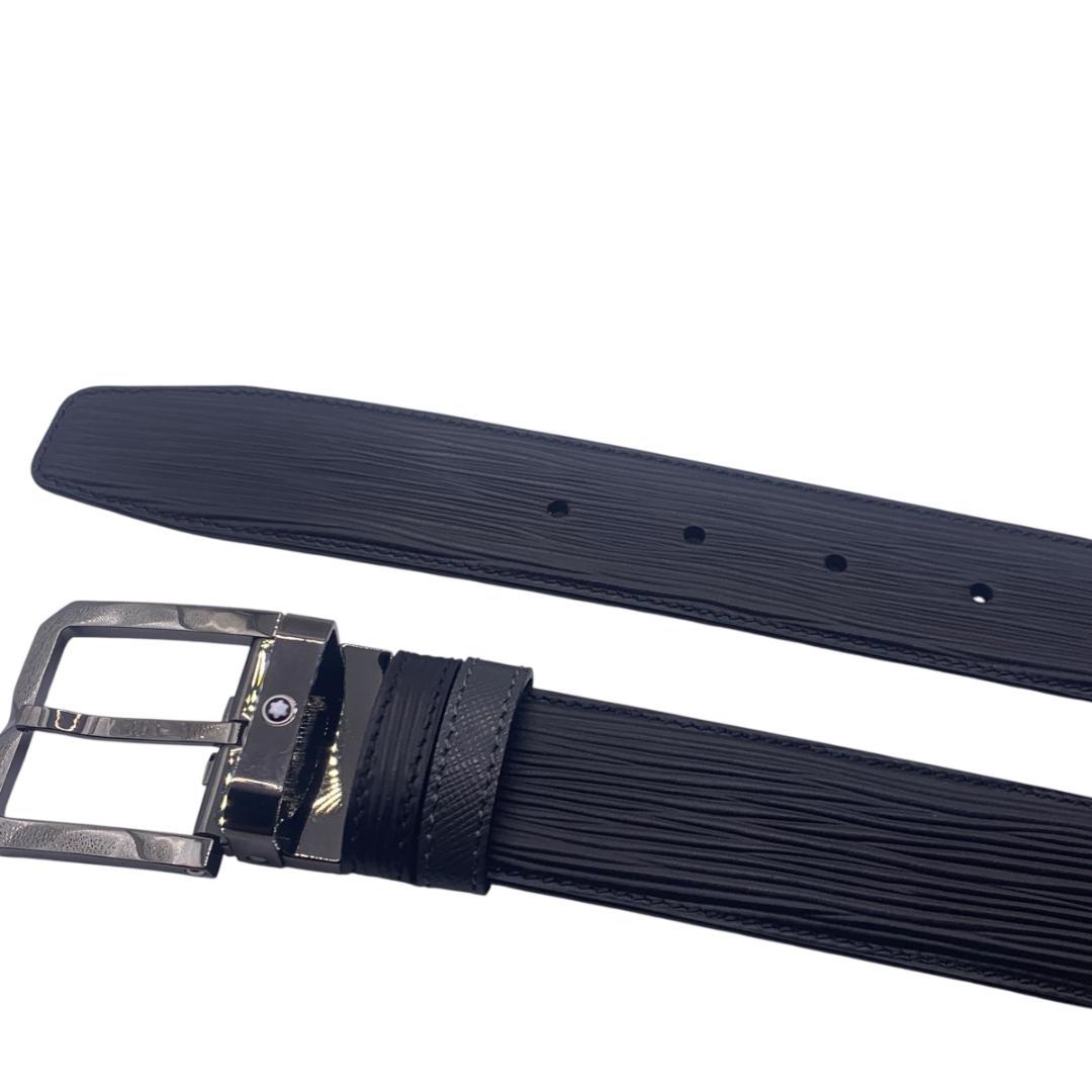 美品 montblance モンブラン　ベルト　リバーシブル　調整可110ｃｍ