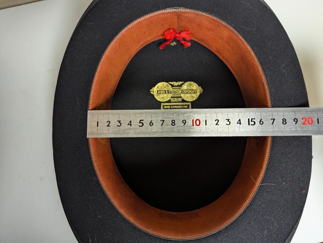 59cm Stetson 20sヴィンテージ ボーラーハット Lサイズ - メルカリ